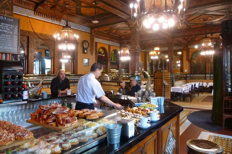 Café Iruña en Bilbao