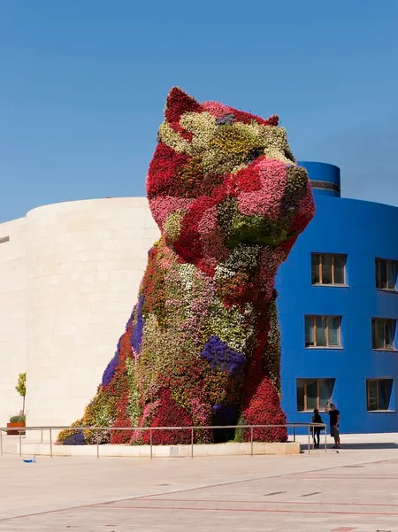 Puppy por Jeff Koons 